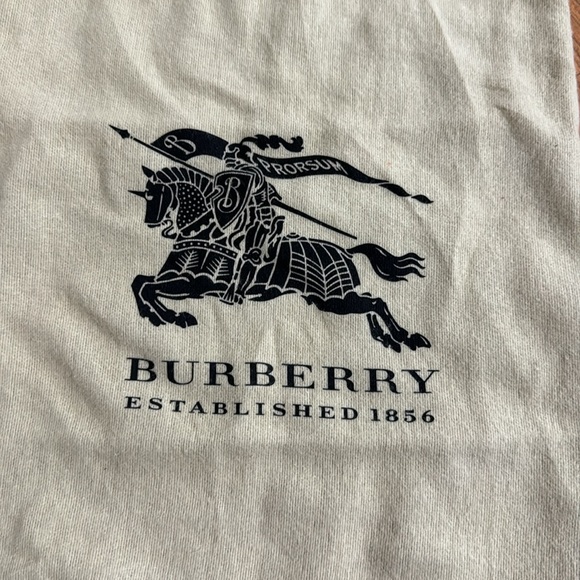 Burberry Canvas Check Leather Wedges - Size 38 1/2 - Picture 7 of 9